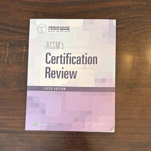 ACSM's Certification Review Book
